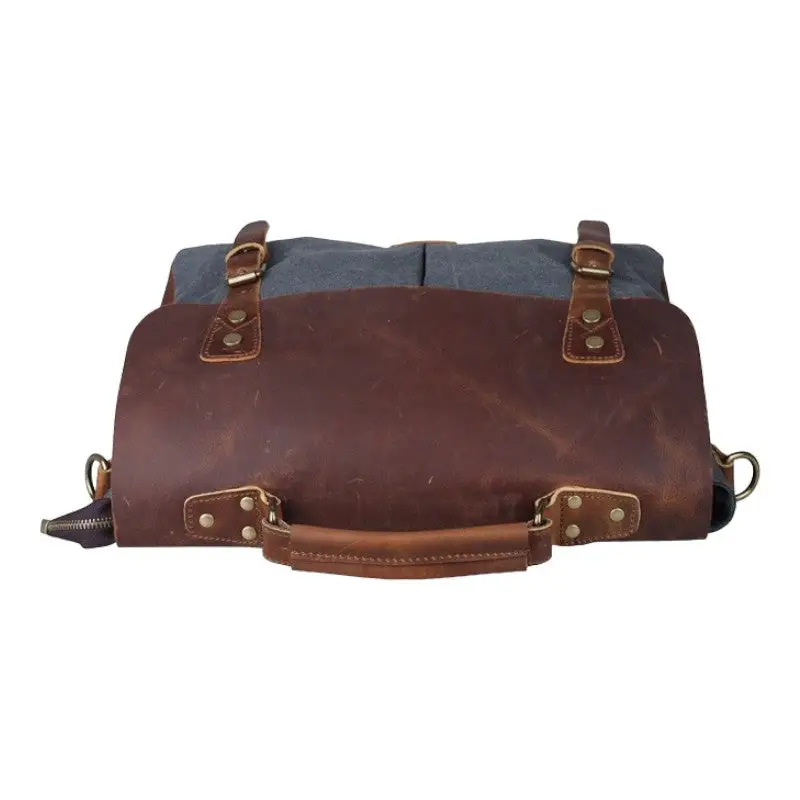 SAC MILITAIRE VINTAGE SOLIDE - Image 7