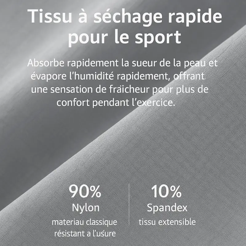 Short de randonnée homme avec ceinture - Image 11