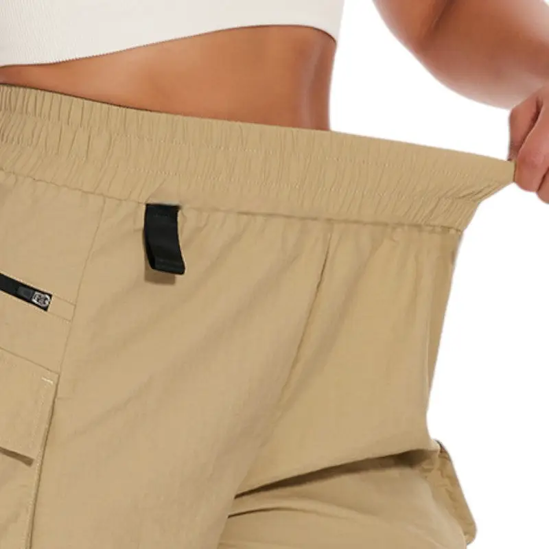Short femme de randonné beige - Image 7