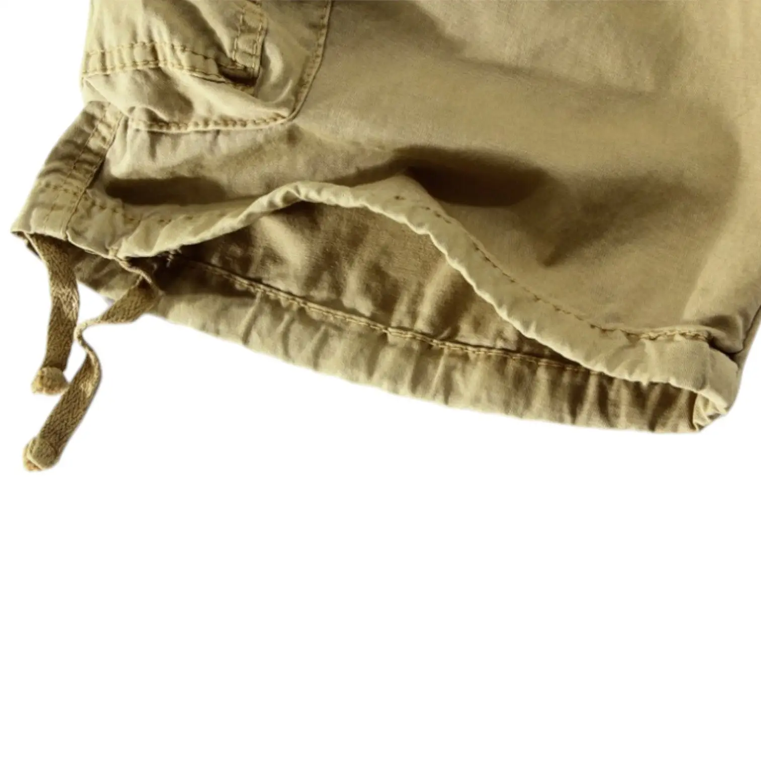 SHORT MILITAIRE AVEC EFFET FROISSÉ - Image 9