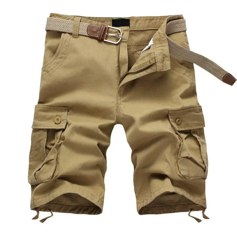SHORT MILITAIRE AVEC POCHES PRATIQUES