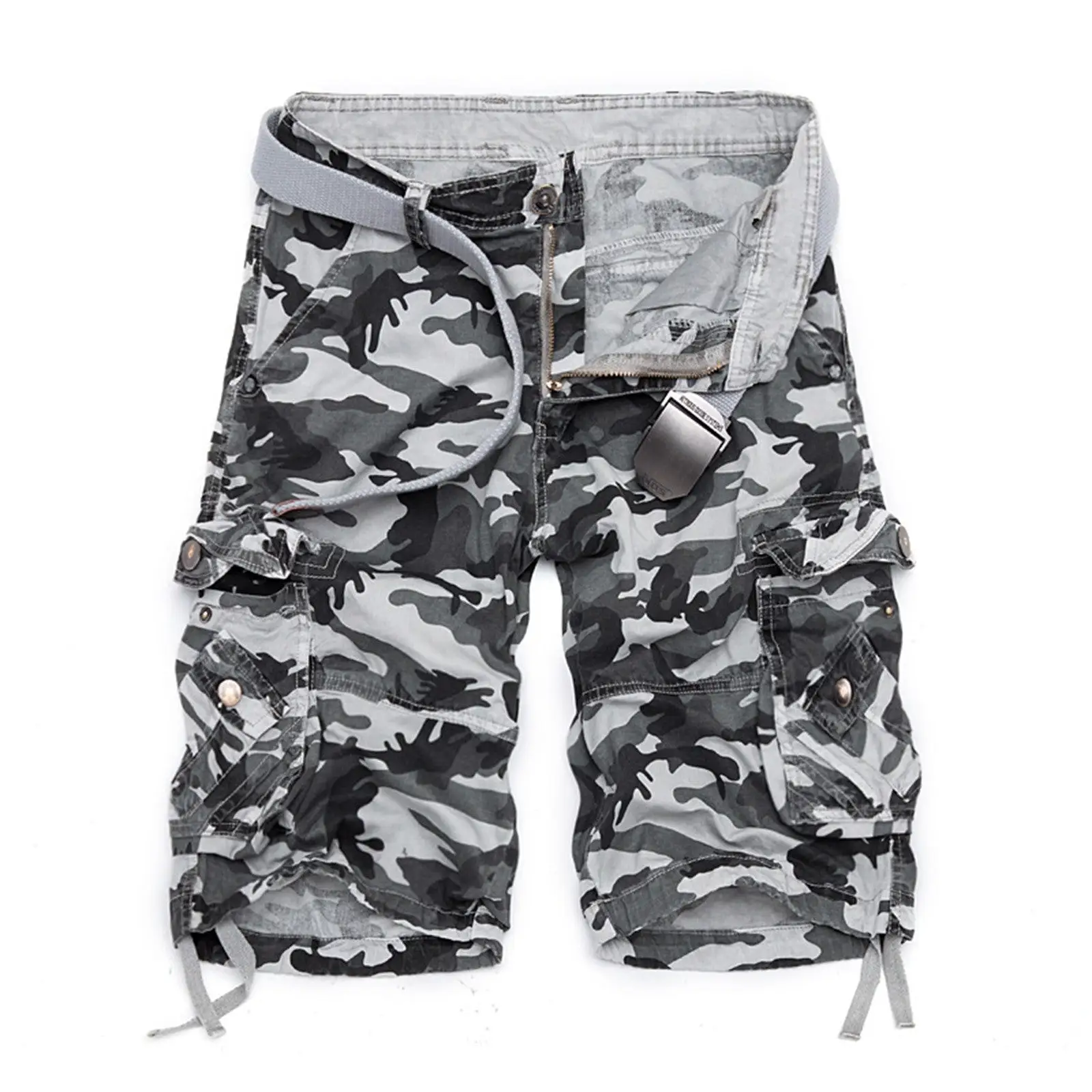 SHORT MILITAIRE - CAMOUFLAGE HIVER - Image 9