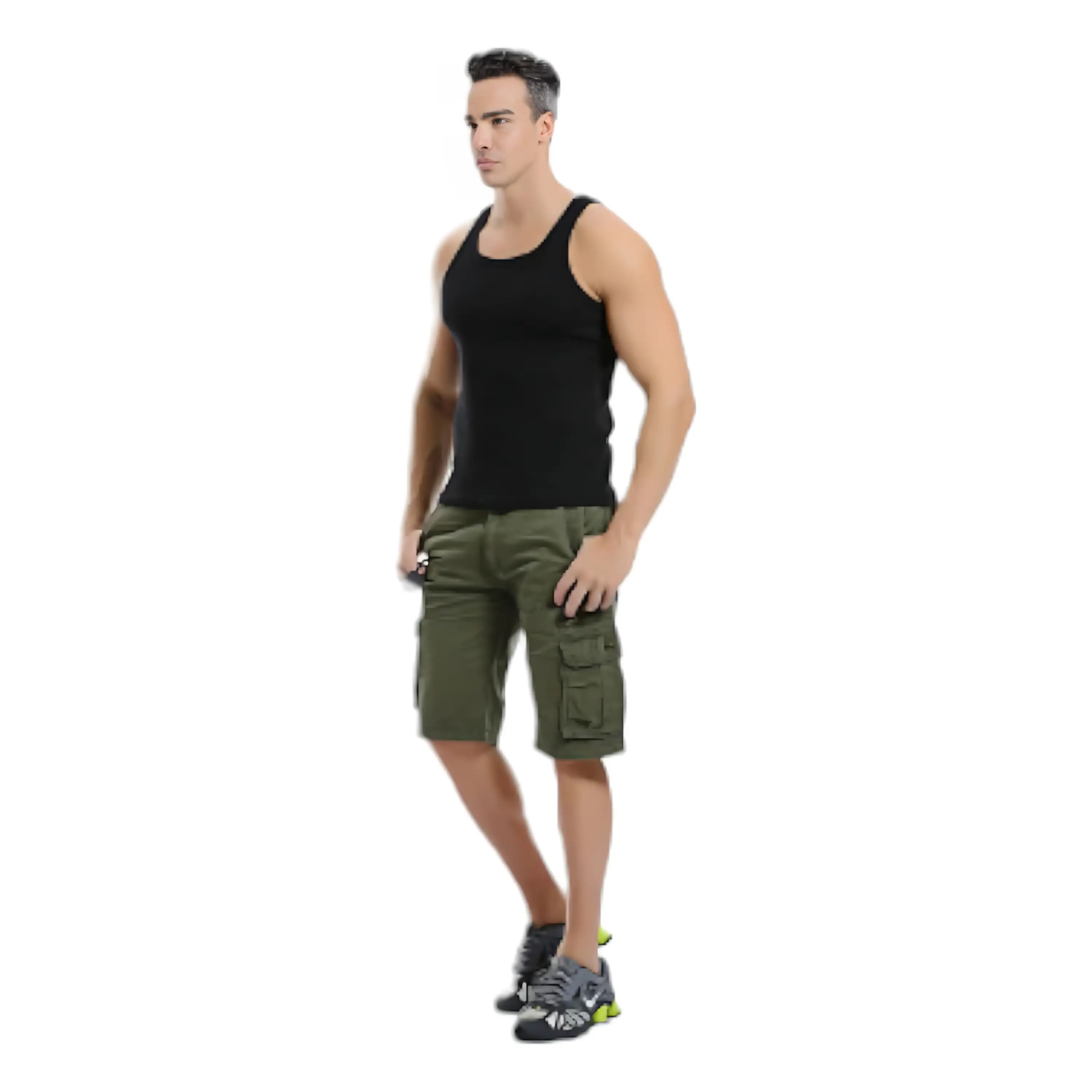 SHORT MILITAIRE EN PLUSIEURS COLORIS - Image 11