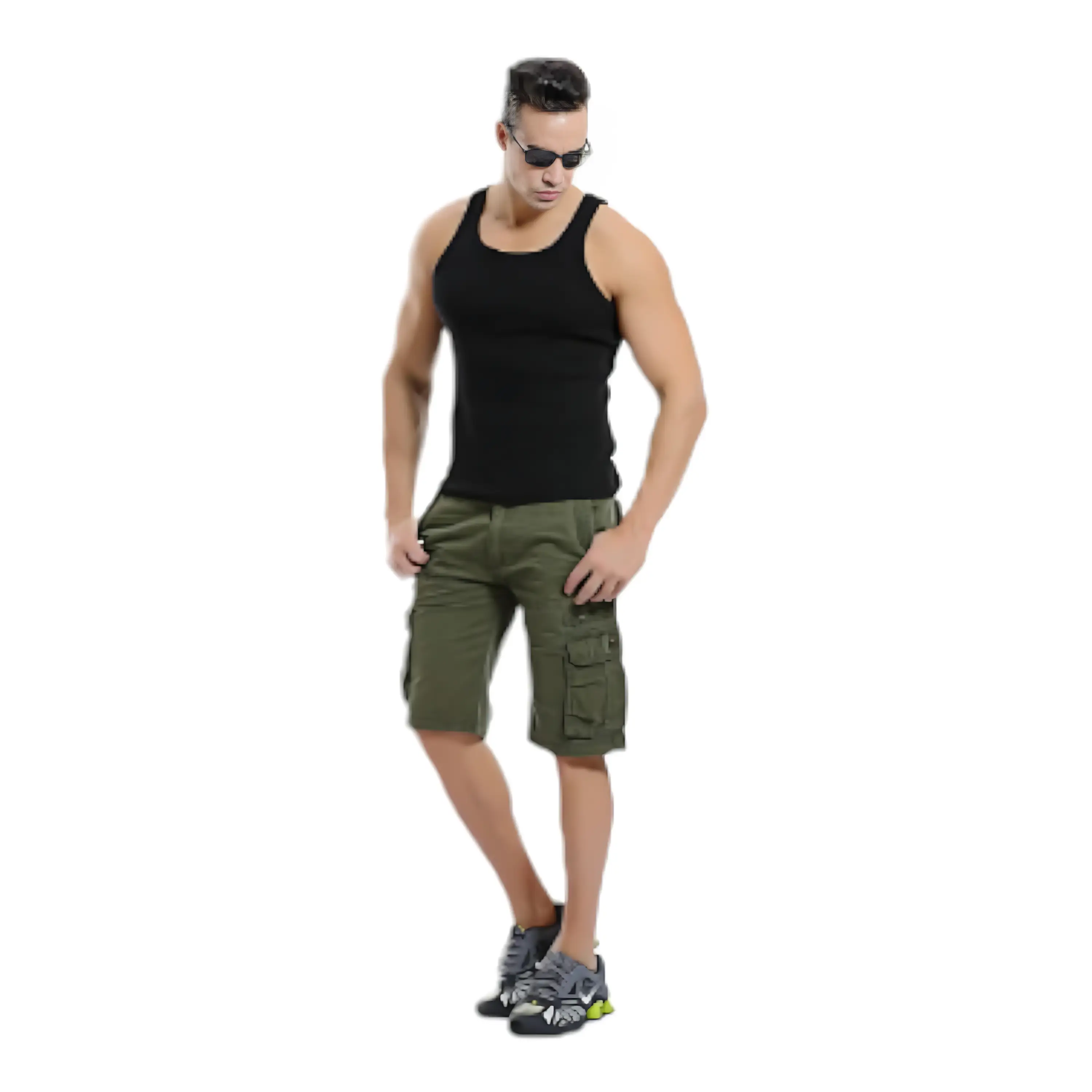 SHORT MILITAIRE EN PLUSIEURS COLORIS - Image 12