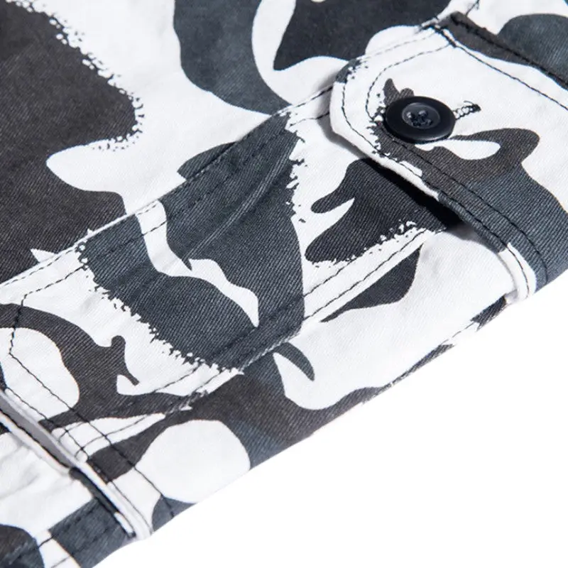 SHORT MILITAIRE LONG - CAMOUFLAGE HIVER - Image 3