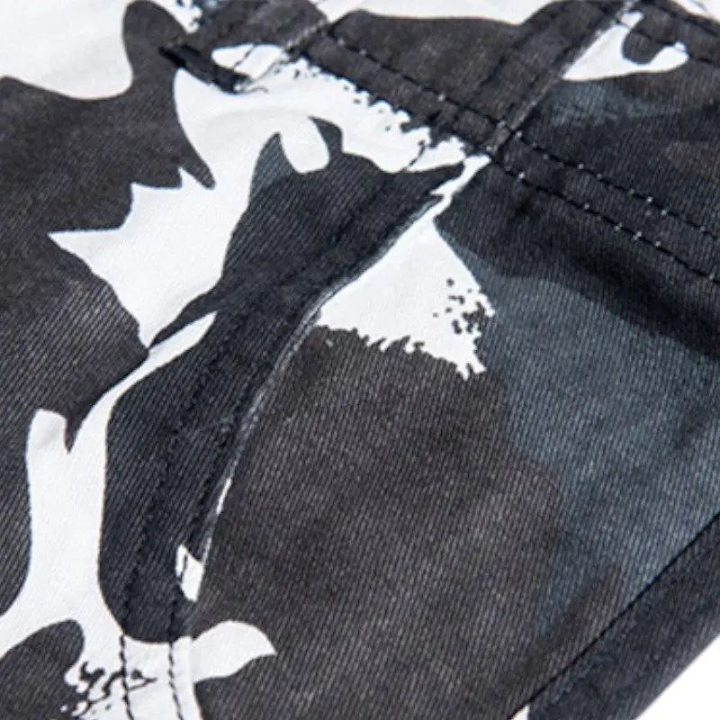 SHORT MILITAIRE LONG - CAMOUFLAGE HIVER - Image 6