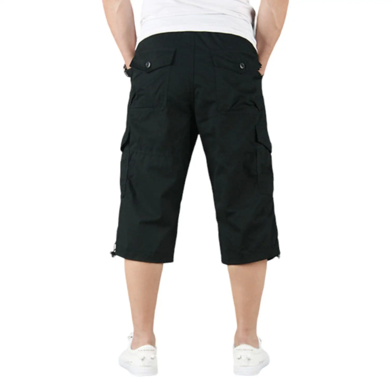 SHORT MILITAIRE LONG EN COTON - Image 15
