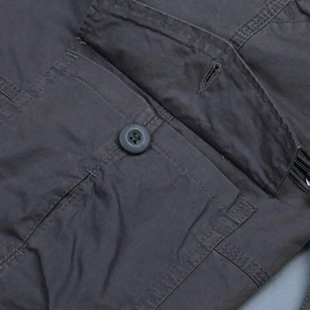 SHORT MILITAIRE LONG EN COTON - Image 5