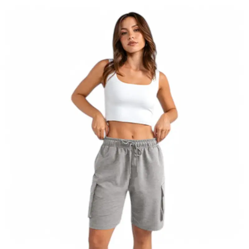 Short randonnée coton femme - Image 4
