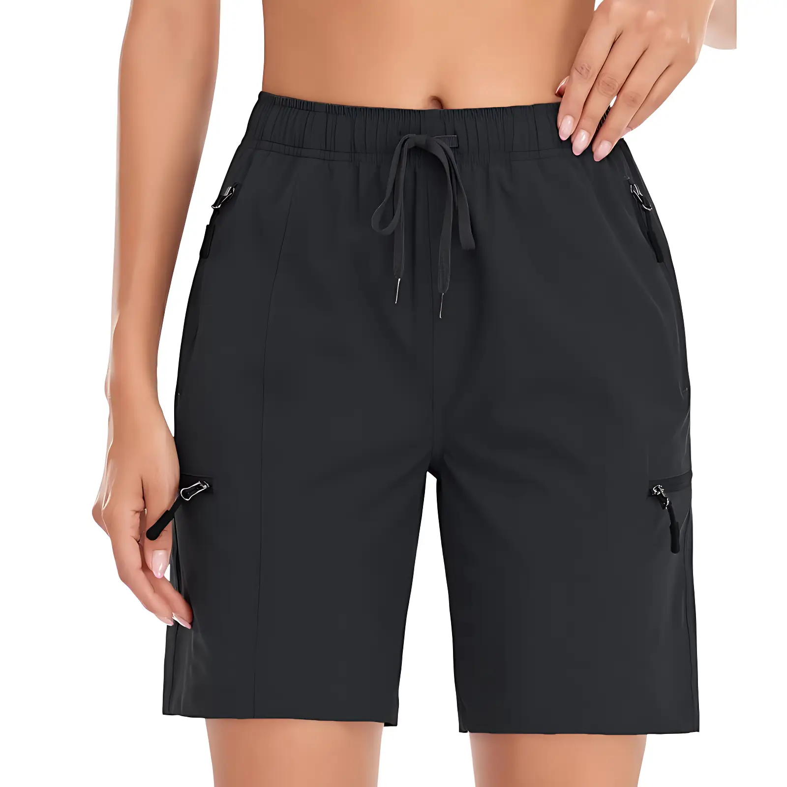 Short randonnée femme kaki - Image 11