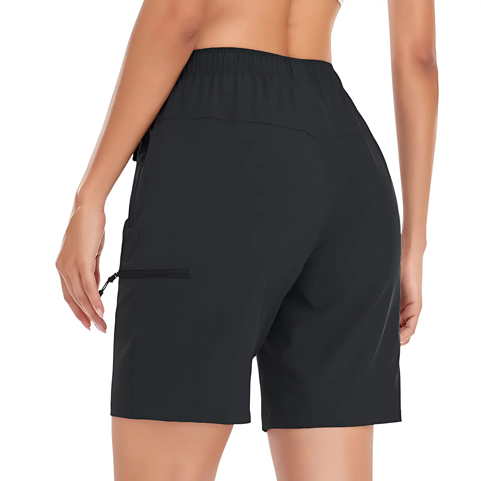 Short randonnée femme kaki - Image 12
