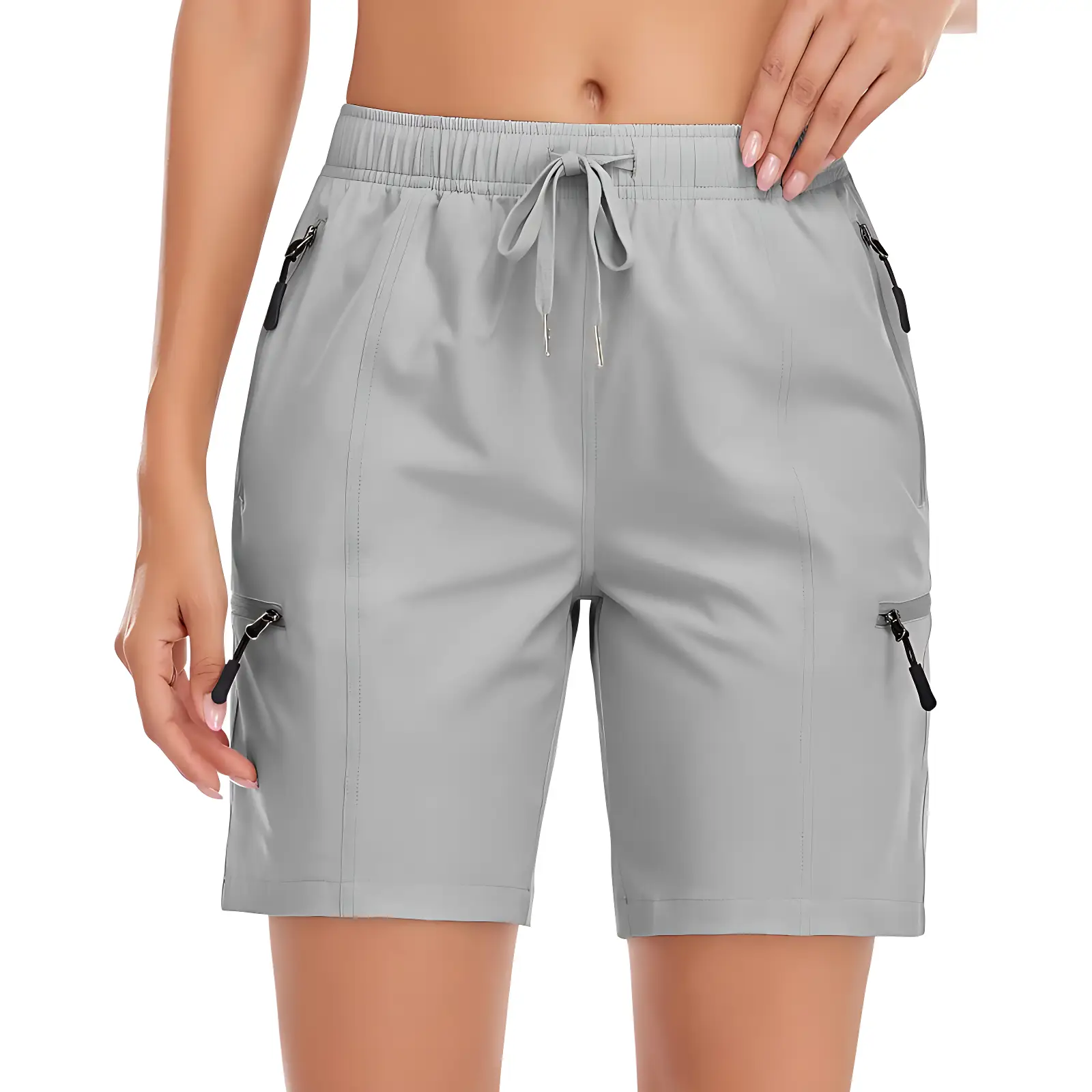 Short randonnée femme kaki - Image 20