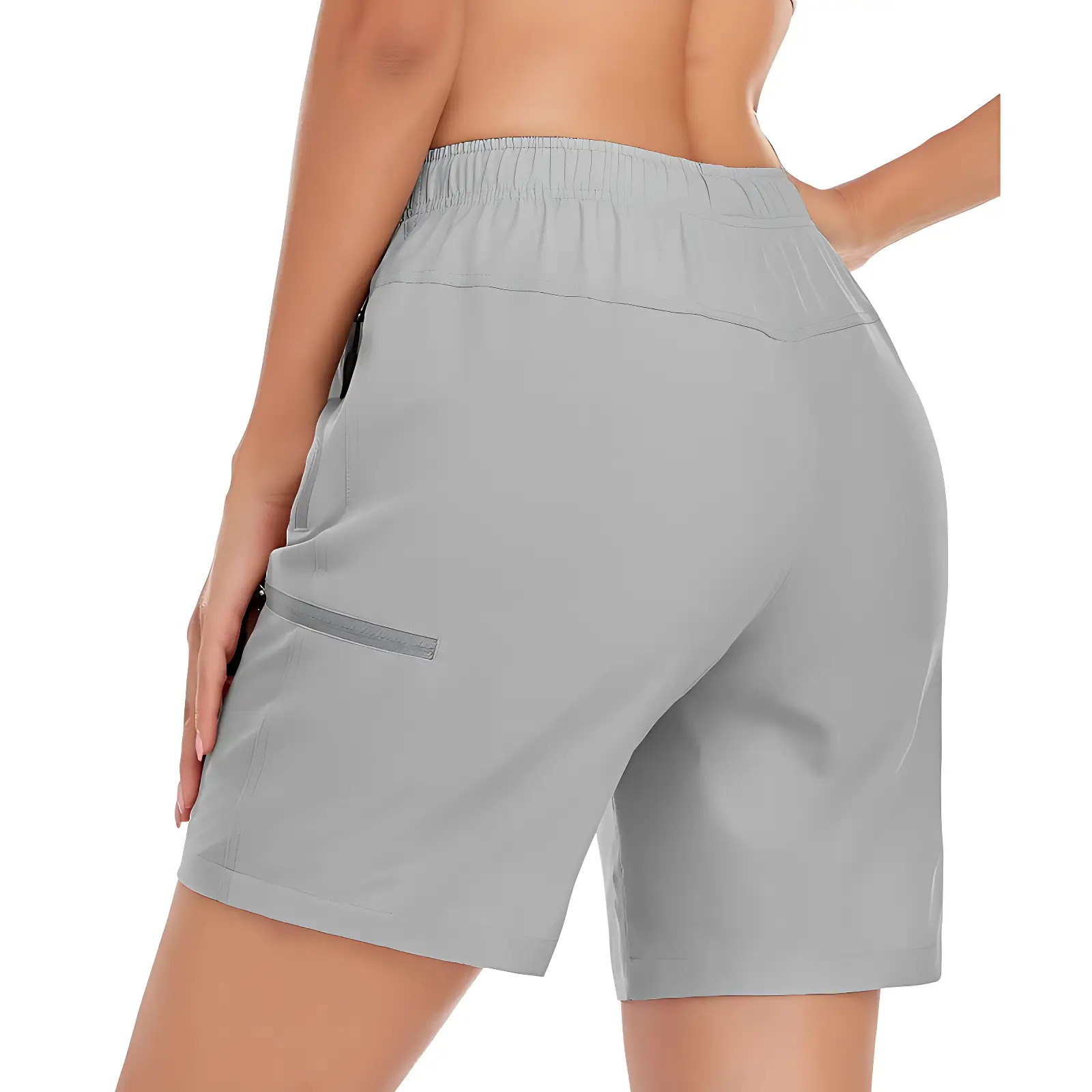 Short randonnée femme kaki - Image 21