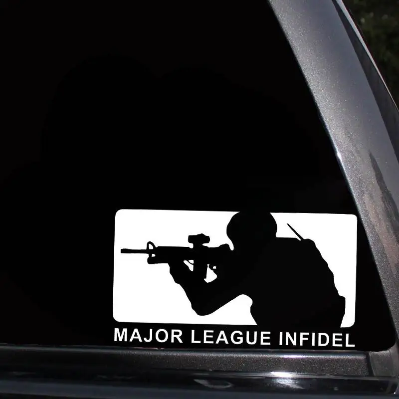 STICKER MILITAIRE - LIGUE MAJEURE INFIDÈLE - Image 3