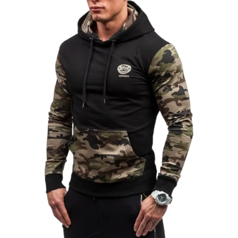 SWEAT MILITAIRE AVEC FINITIONS CAMOUFLAGE - Image 4