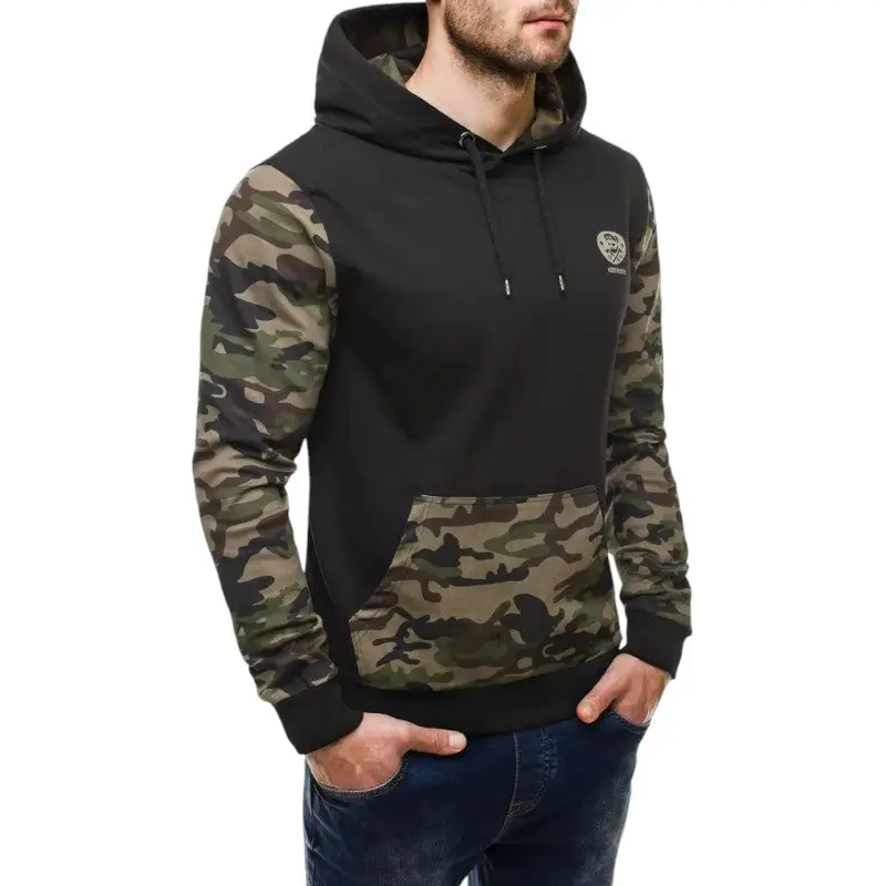 SWEAT MILITAIRE AVEC FINITIONS CAMOUFLAGE - Image 5