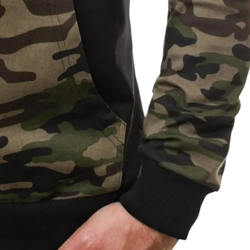 SWEAT MILITAIRE AVEC FINITIONS CAMOUFLAGE - Image 8