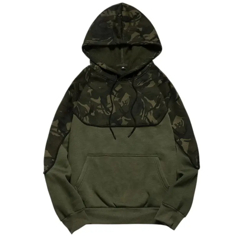 Sweat militaire homme vert - Image 4