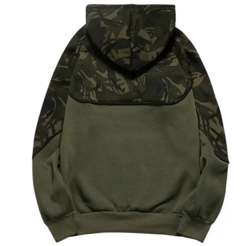 Sweat militaire homme vert - Image 5