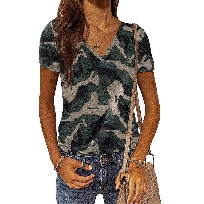 T shirt femme militaire