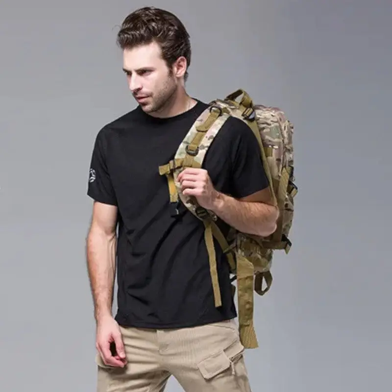 T shirt kaki militaire - Image 6