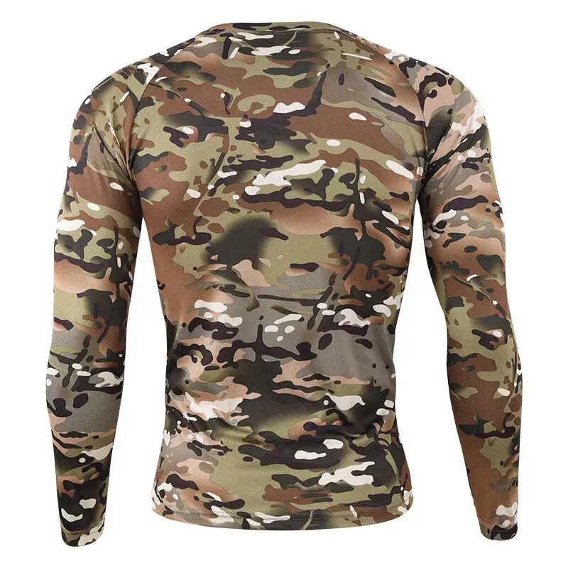 T shirt manche longue militaire - Image 2