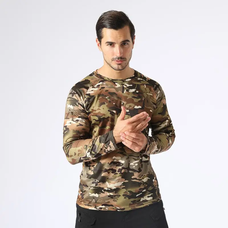 T shirt manche longue militaire - Image 3