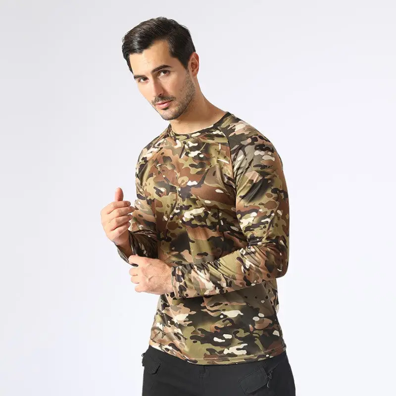 T shirt manche longue militaire - Image 4