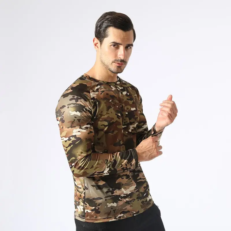 T shirt manche longue militaire - Image 5