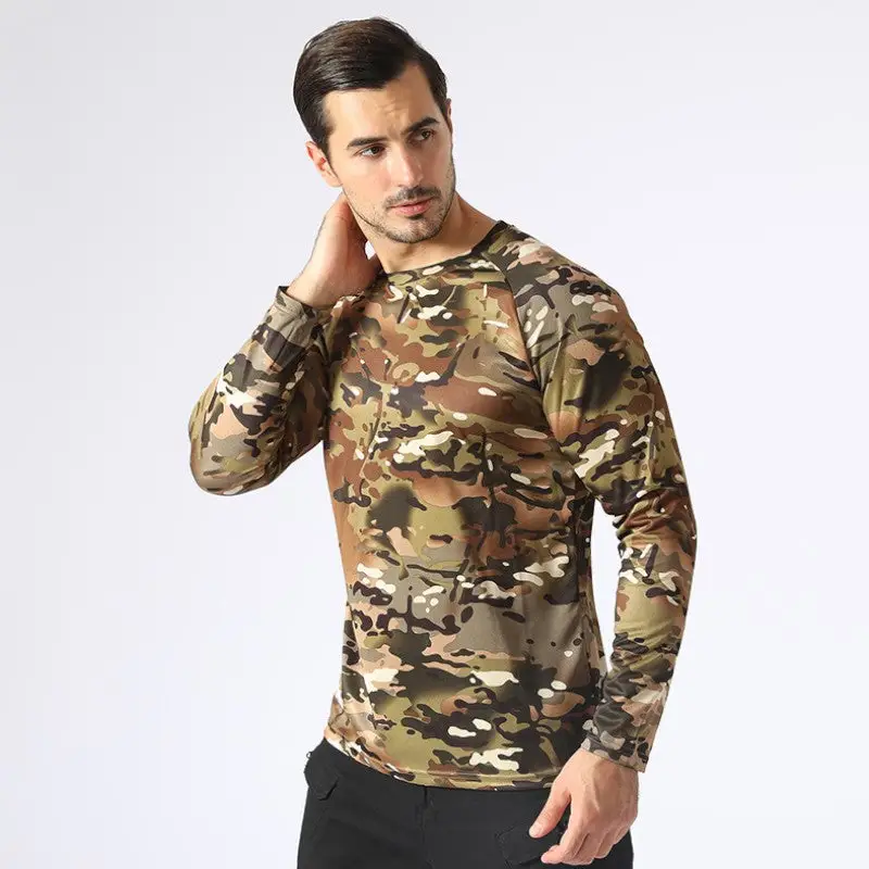 T shirt manche longue militaire - Image 6