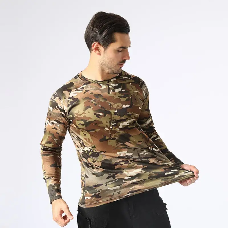 T shirt manche longue militaire - Image 7