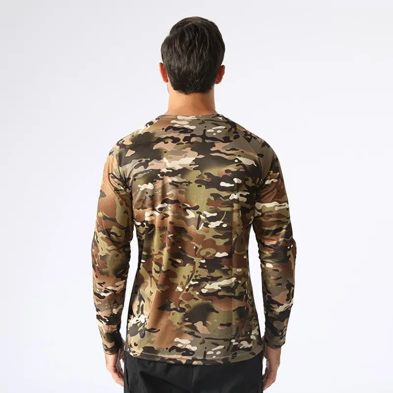 T shirt manche longue militaire - Image 8