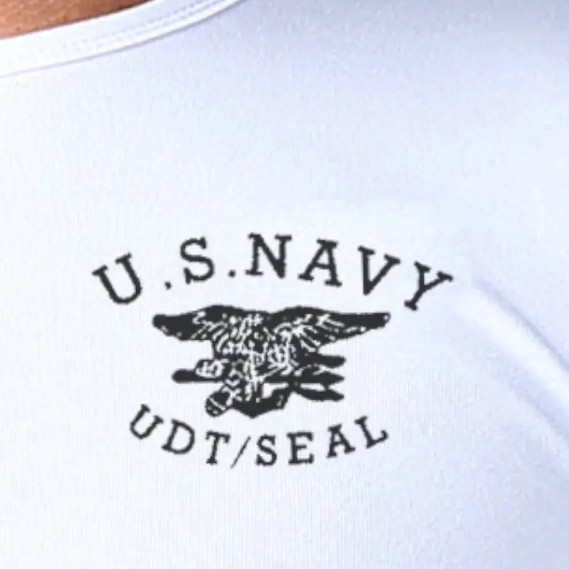 T shirt militaire blanc - Image 6