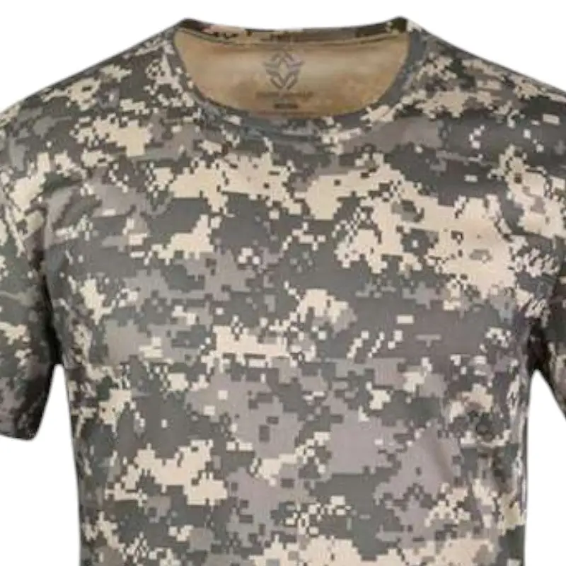 T-SHIRT MILITAIRE - COL EN O - Image 3