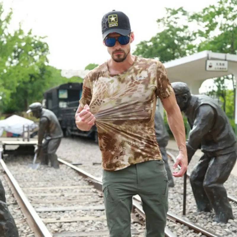 T-SHIRT MILITAIRE DE COMPRESSION - Image 5