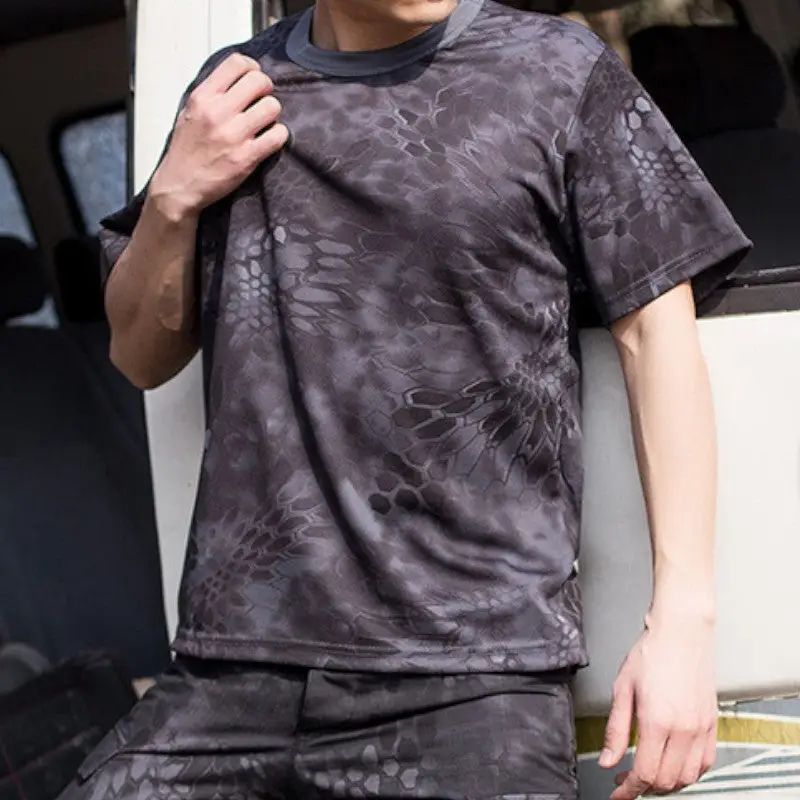 T-SHIRT MILITAIRE EN POLYESTER - Image 12