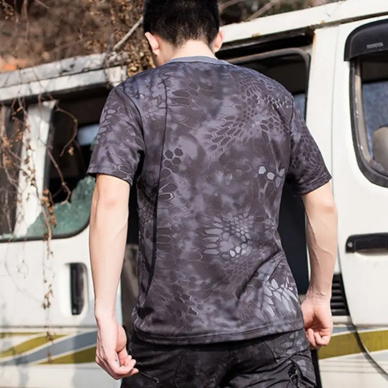 T-SHIRT MILITAIRE EN POLYESTER - Image 13