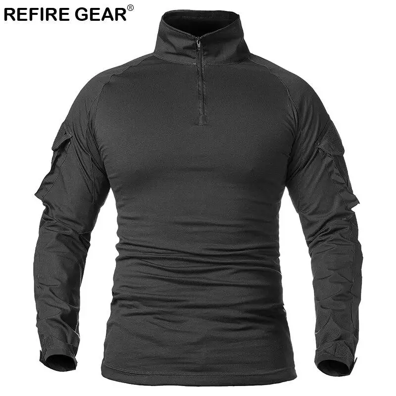 T-SHIRT MILITAIRE EN TISSU ÉLASTIQUE - Image 4