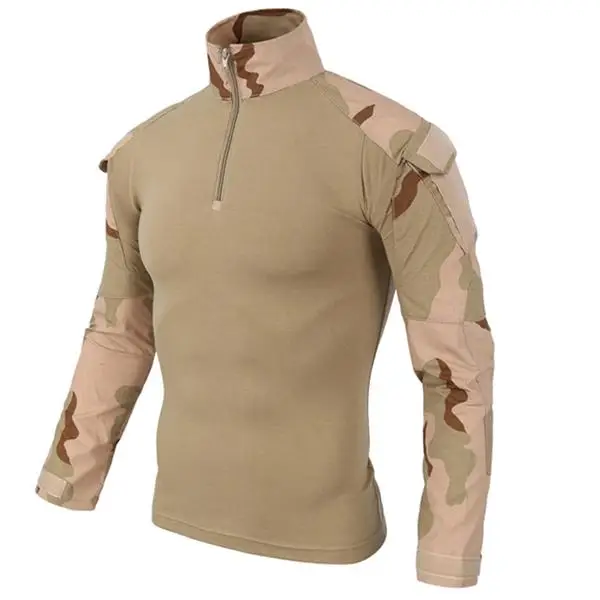 T-shirt militaire manche longue avec porte insigne - Image 8