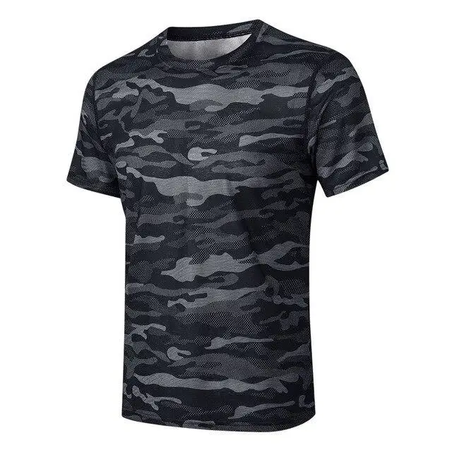 T shirt militaire rouge - Image 3
