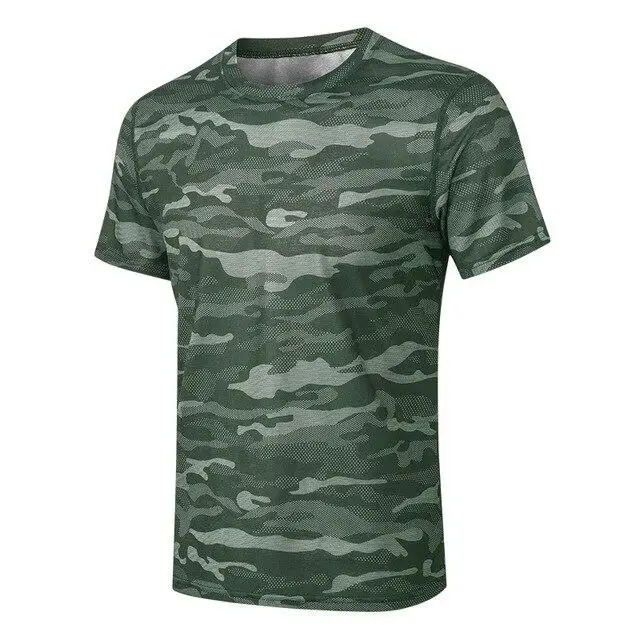 T shirt militaire rouge - Image 5