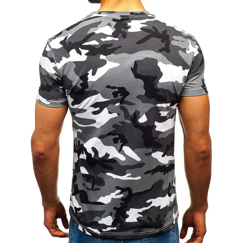 T shirt motif militaire - Image 2