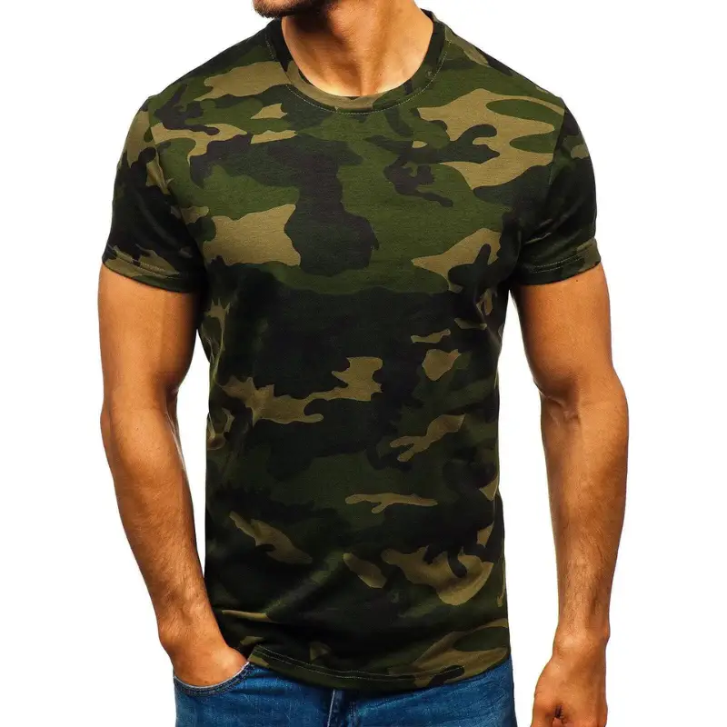 T shirt motif militaire - Image 7