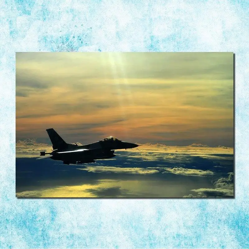 TABLEAU MILITAIRE - AVION DE CHASSE - Image 10