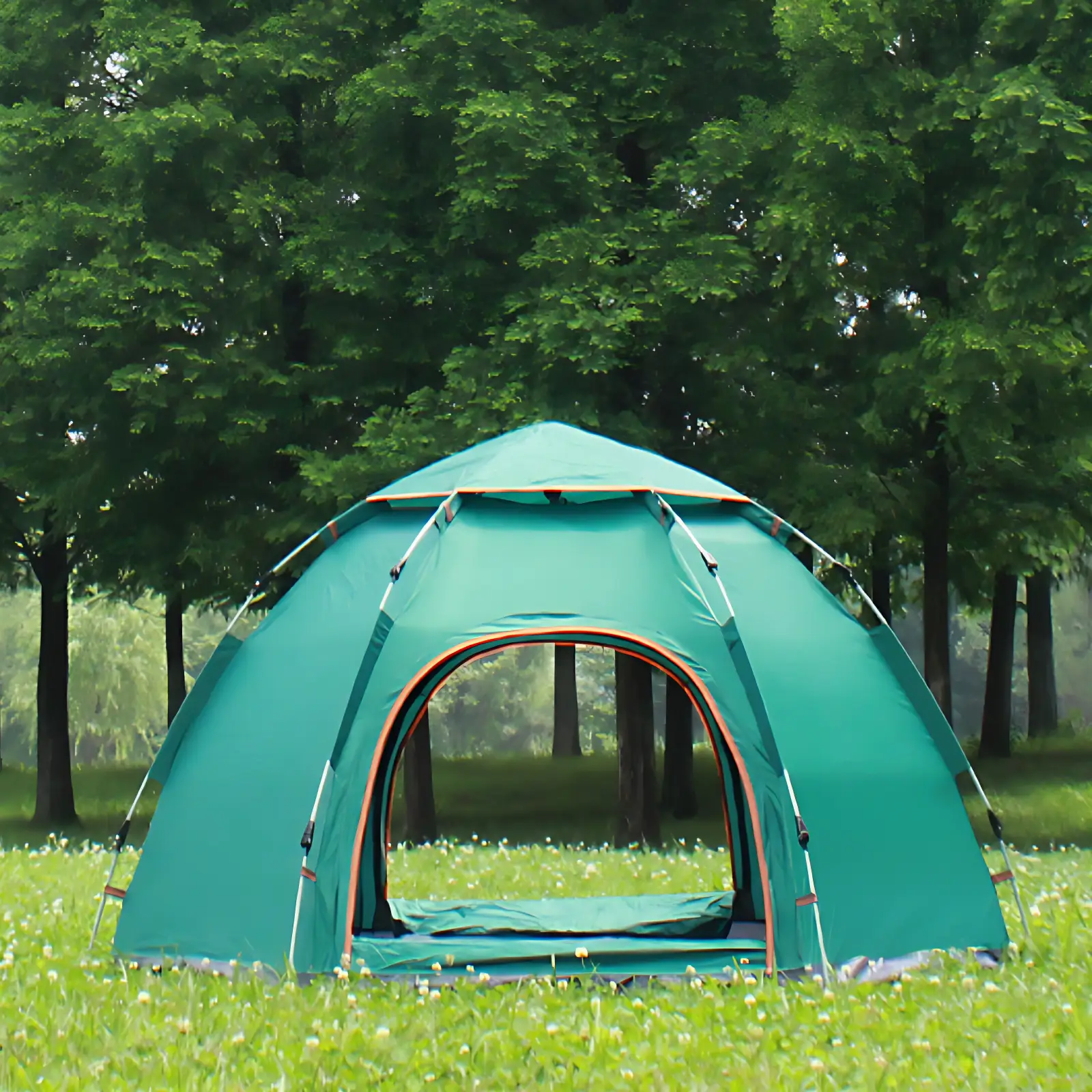 Tente 3 places hexagonale - Image 2