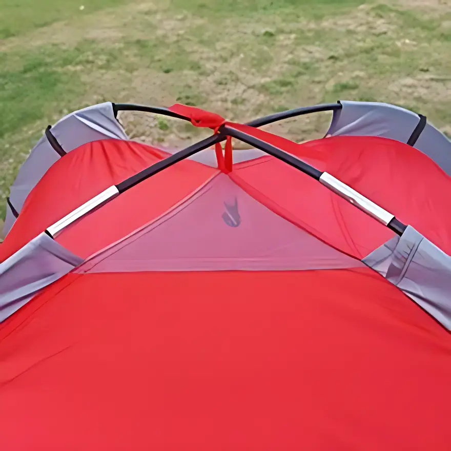 tente randonnée 2 places imperméable double couche - Image 10