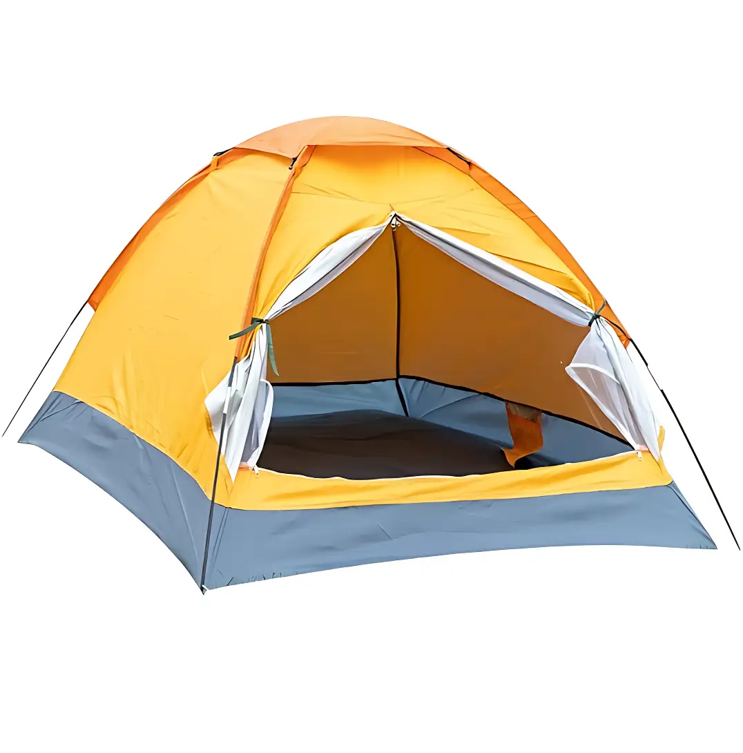 tente randonnée 2 places imperméable double couche - Image 14