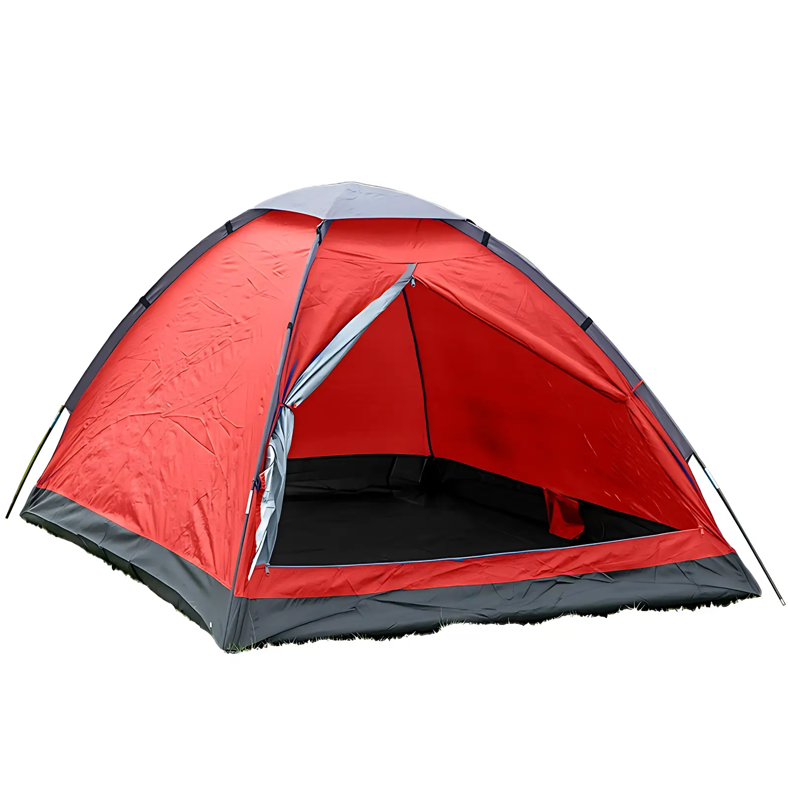tente randonnée 2 places imperméable double couche - Image 2