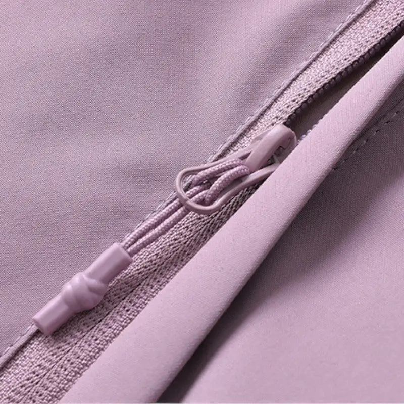 Veste chauffante automne hiver avec capuche amovible femme - Image 5