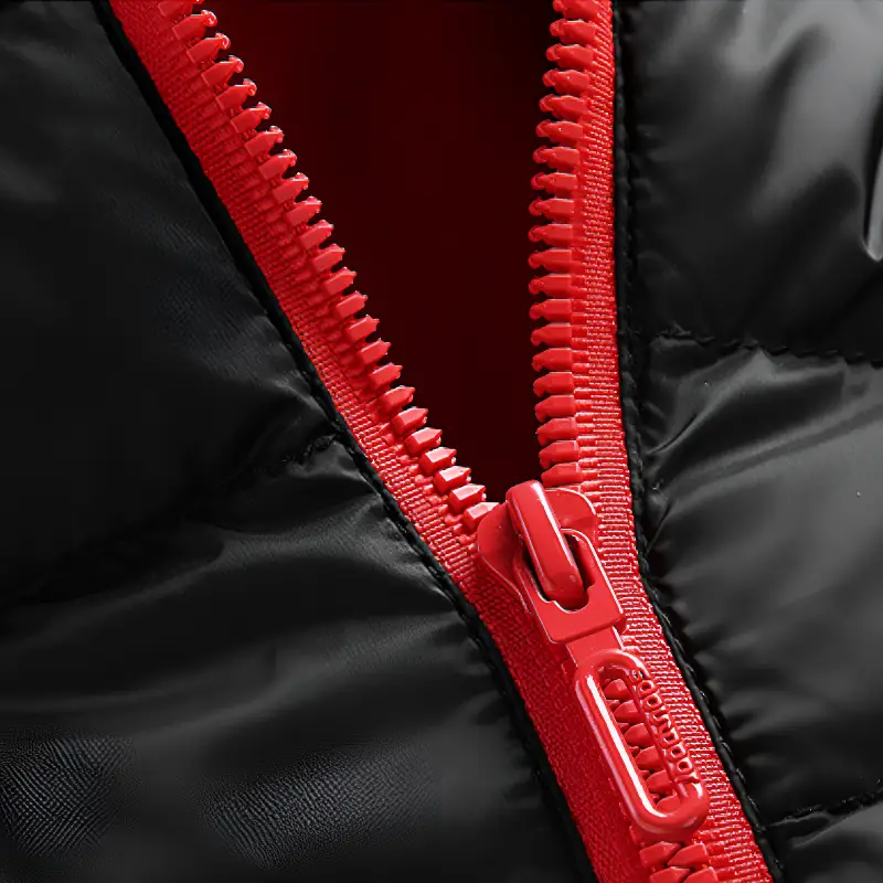 Veste chauffante électrique 5 zones noire et rouge - Image 10
